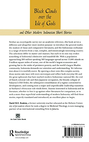 Black Clouds Over the Isle of Gods: And Other Modern Indonesian Short Stories (East Gate Book)