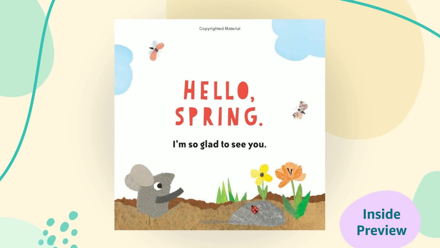 A Little Book About Spring (Leo Lionni's Friends): A Spring Board Book for Babies and Toddlers