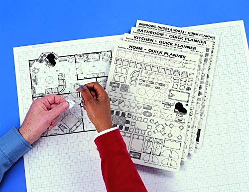 Home Quick Planner: Reusable, Peel & Stick Furniture & Archi