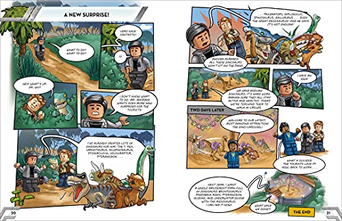 LEGO Jurassic World: Dino Lab Secrets (Activity Book with Minifigure)