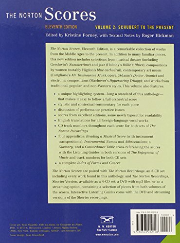 The Norton Scores: A Study Anthology by Forney, Kristine