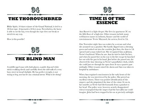 Lateral Thinking Puzzles
