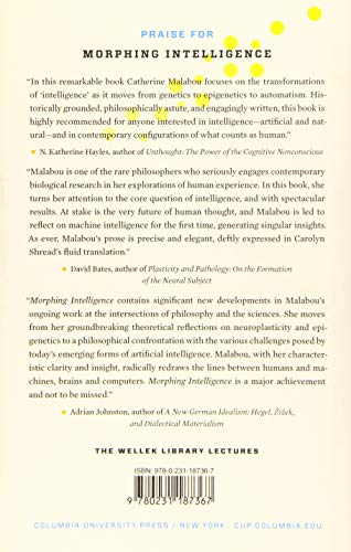 Morphing Intelligence: From IQ Measurement to Artificial Brains (The Wellek Library Lectures)