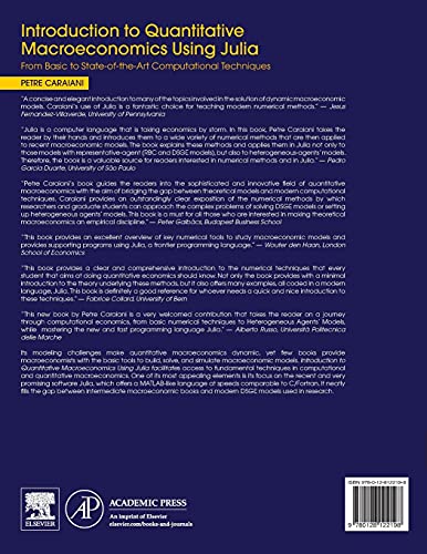 Introduction to Quantitative Macroeconomics Using Julia: From Basic to State-of-the-Art Computational Techniques