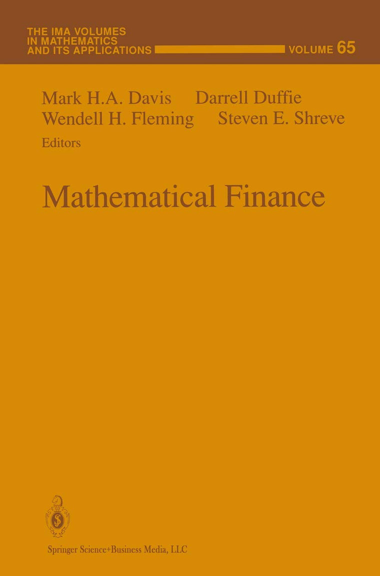 Mathematical Finance (The IMA Volumes in Mathematics and its Applications, 65)