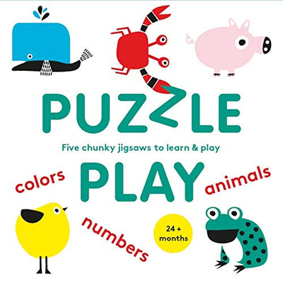 Puzzle Play: Five Chunky Jigsaws to Learn & Play (The educational jigsaw puzzle for kids)
