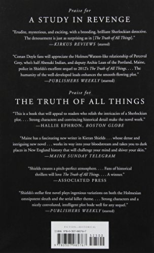 A Study in Revenge: A Novel — back cover