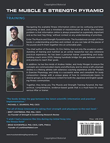 The Muscle and Strength Pyramid: Training — back cover