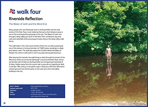 A A-Z EDINBURGH HIDDEN WALKS: Discover 20 routes in and around the city: Discover 20 routes in and around the city
