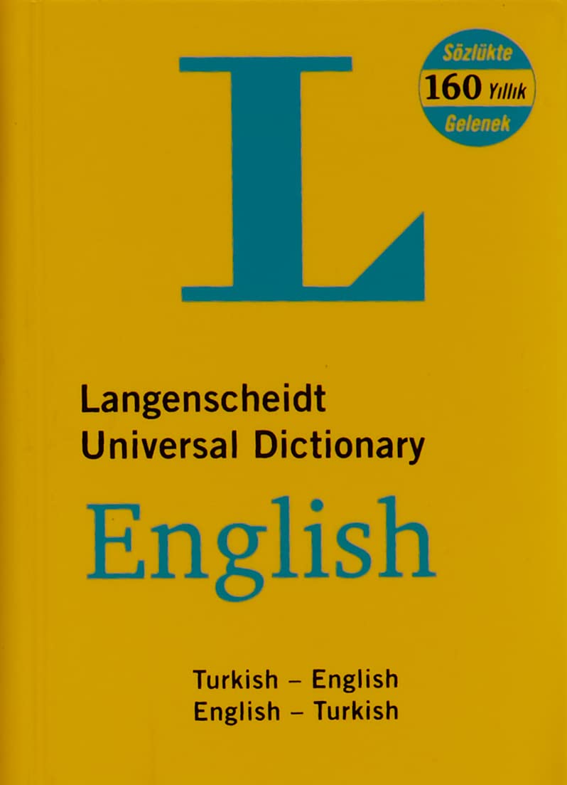 Langenscheidt English-Turkish, Turkish-English Universal Dictionary