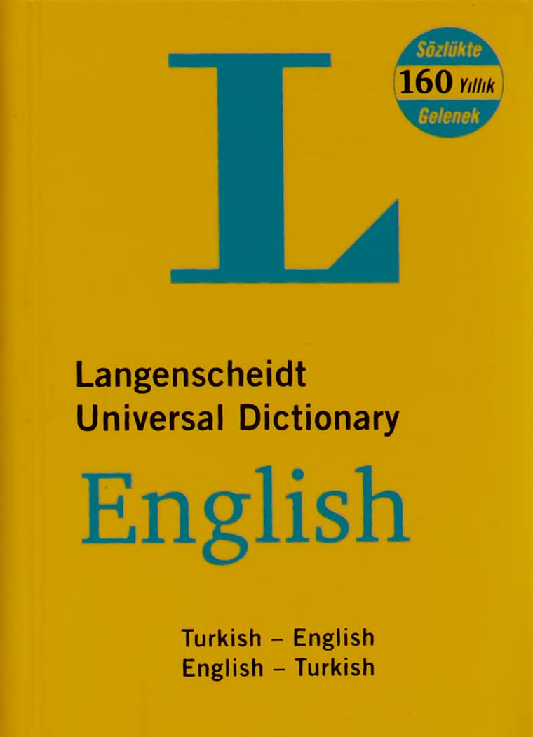 Langenscheidt English-Turkish, Turkish-English Universal Dictionary