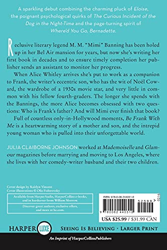 Be Frank With Me: A Novel