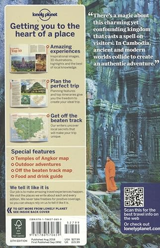 Lonely Planet Cambodia 11 (Travel Guide)