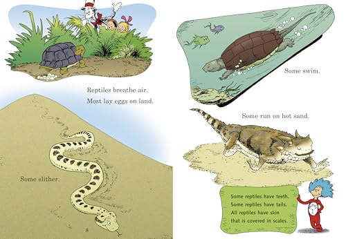 Miles and Miles of Reptiles: All About Reptiles (The Cat in the Hat's Learning Library)