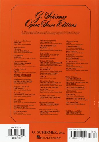 Tristan und Isolde: Vocal Score