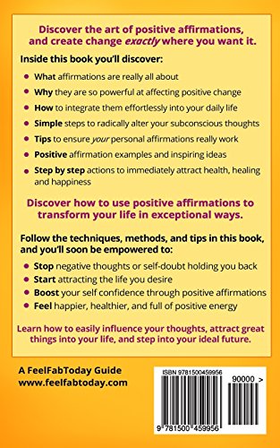 Positive Affirmations: Daily affirmations for attracting health, healing, & happiness into your life.