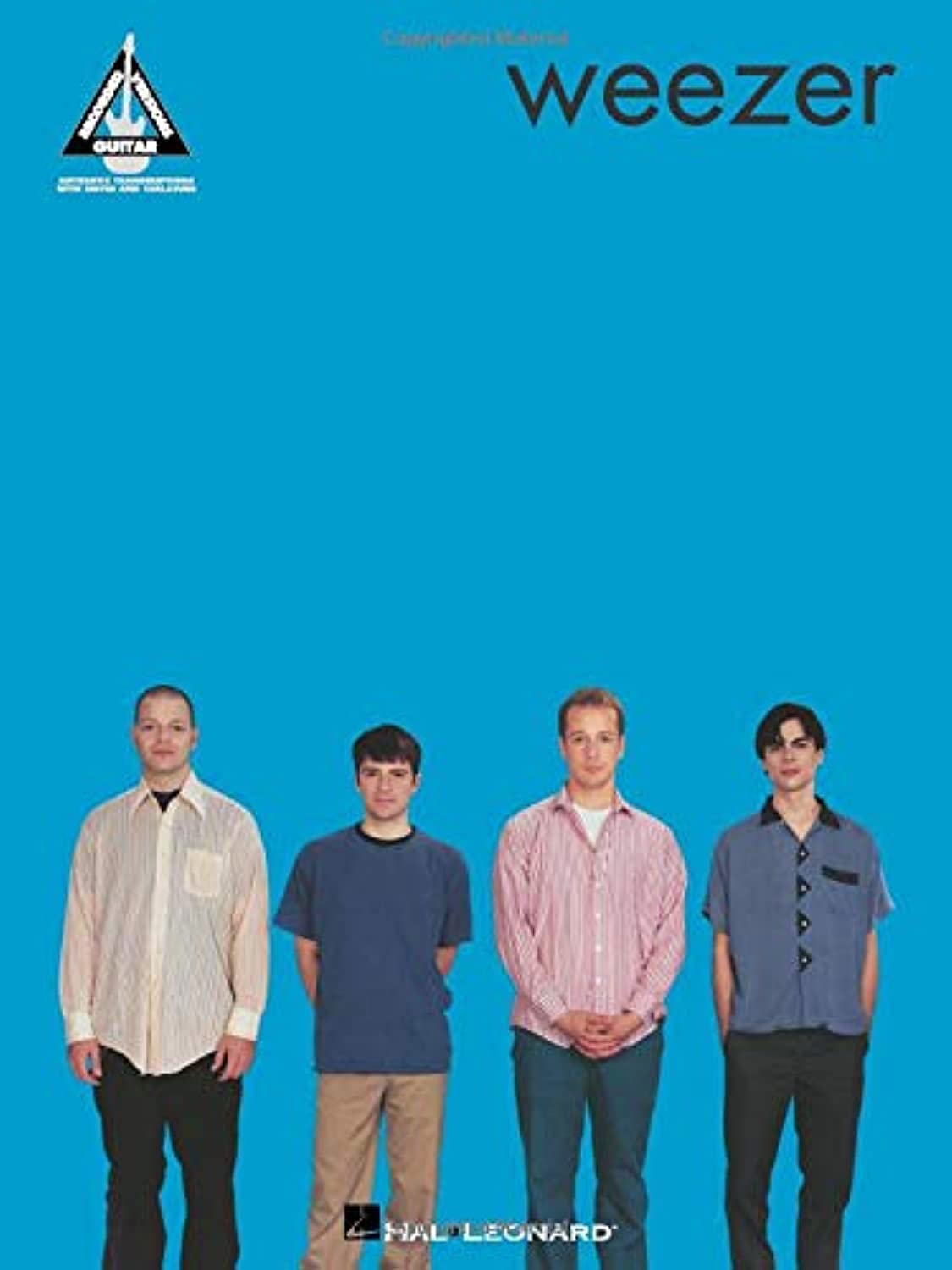 Weezer (The Blue Album) Guitar Recorded Versions - Songbook
