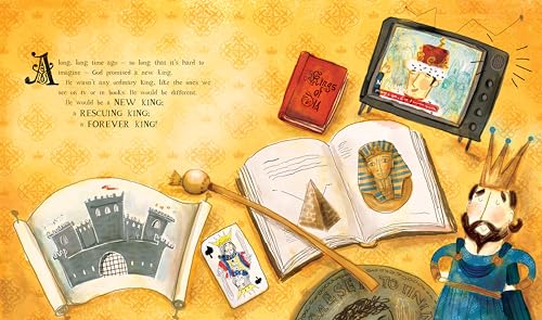 The Christmas Promise: A True Story from the Bible about God's Forever King (Illustrated Christian Christmas gift for kids ages 3-6 telling the nativity story)