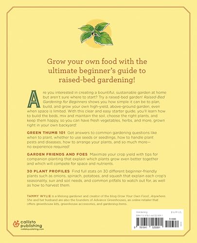 Raised-Bed Gardening for Beginners: Your Guide to Growing Sustainability and Self-Sufficiency