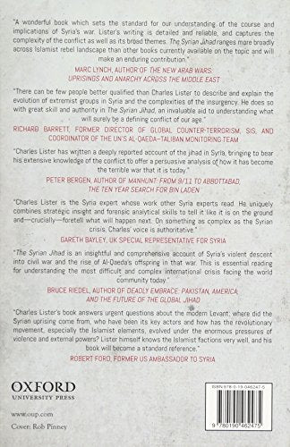 The Syrian Jihad: Al-Qaeda, the Islamic State and the Evolution of an Insurgency