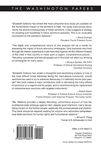 Sanctions In Haiti: Human Rights and Democracy under Assault (Washington Papers)