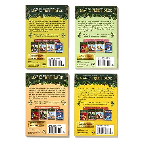Magic Tree House Books 25-28 Boxed Set by Osborne, Mary Pope