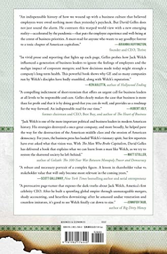 The Man Who Broke Capitalism: How Jack Welch Gutted the Heartland and Crushed the Soul of Corporate America-and How to Undo His Legacy