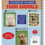 Brain Games - Sticker by Number: Farm Animals (Easy - Square Stickers): Create Beautiful Art With Easy to Use Sticker Fun!