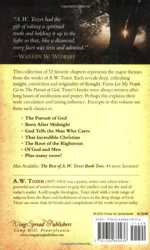 The Best of A. W. Tozer, Book 1