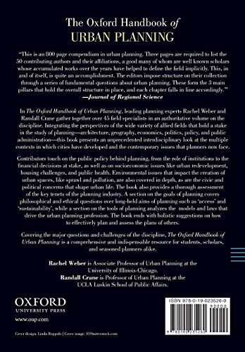 The Oxford Handbook of Urban Planning (Oxford Handbooks)