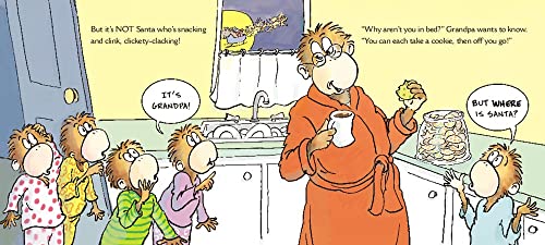 Five Little Monkeys Looking for Santa Board Book