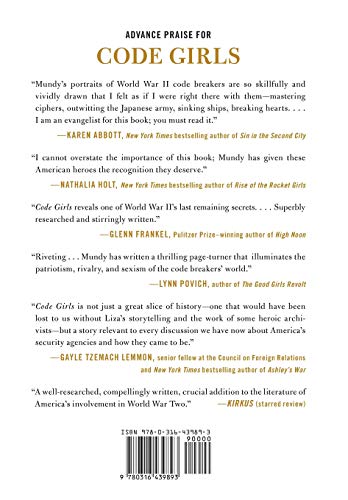 Code Girls: The Untold Story of the American Women Code Breakers of World War II