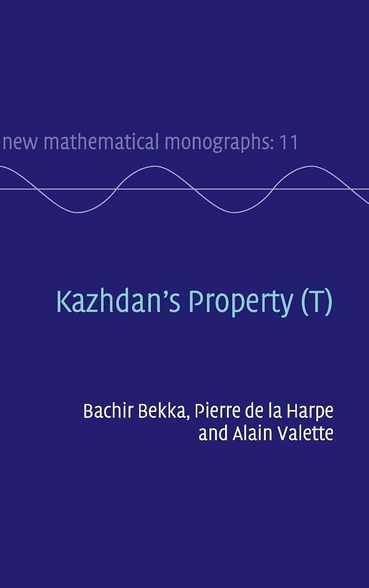 Kazhdan's Property (T) (New Mathematical Monographs, Series Number 11)