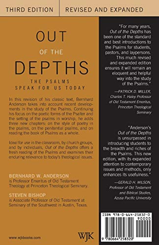 Out of the Depths: The Psalms Speak for Us Today