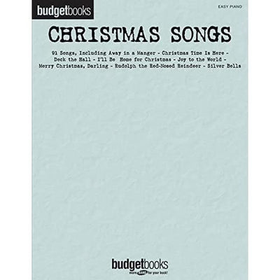 Christmas Songs: Budget Books