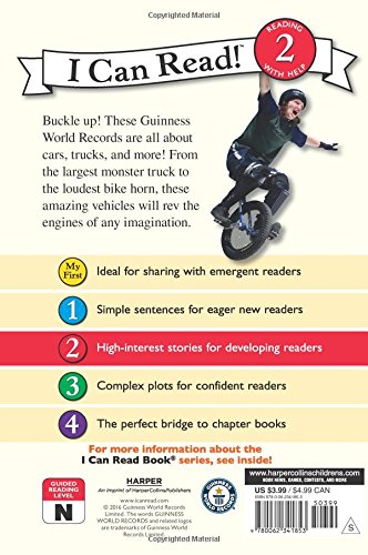 Guinness World Records: Wacky Wheels (I Can Read Level 2)