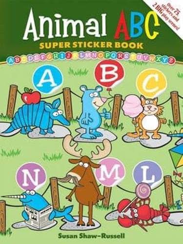 Animal ABC Super Sticker Book (Dover Sticker Books)