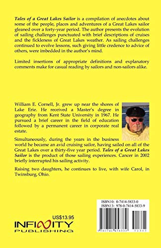 Tales of a Great Lakes Sailor — back cover