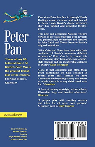 Peter Pan: Or The Boy Who Would Not Grow Up - A Fantasy in Five Acts (Modern Plays)