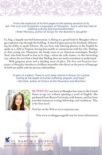 The Lost and Forgotten Languages of Shanghai: A Novel