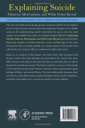 Explaining Suicide: Patterns, Motivations, and What Notes Reveal