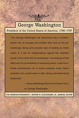 George Washington (The American Presidents Series)