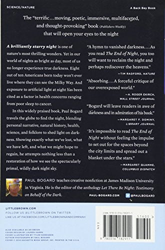 The End of Night: Searching for Natural Darkness in an Age of Artificial Light