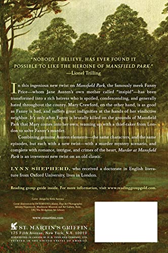 Murder at Mansfield Park: A Novel