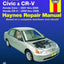 Honda Civic 2001-2005, Honda CR-V 2002-2006 (Hayne's Automotive Repair Manual)