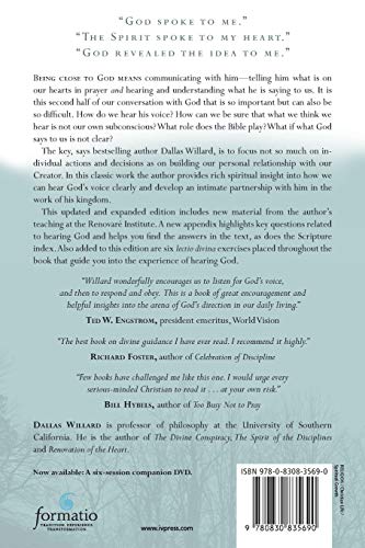 Hearing God: Developing a Conversational Relationship with God