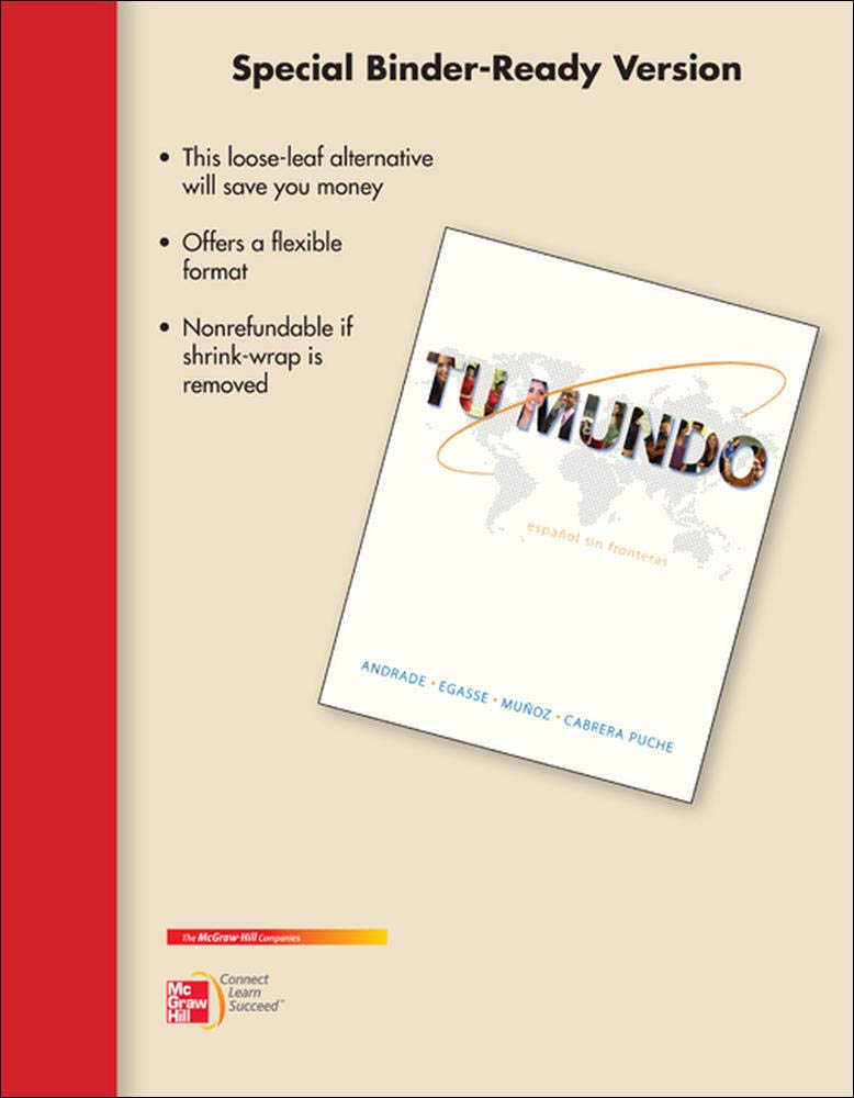 Looseleaf for Tu mundo