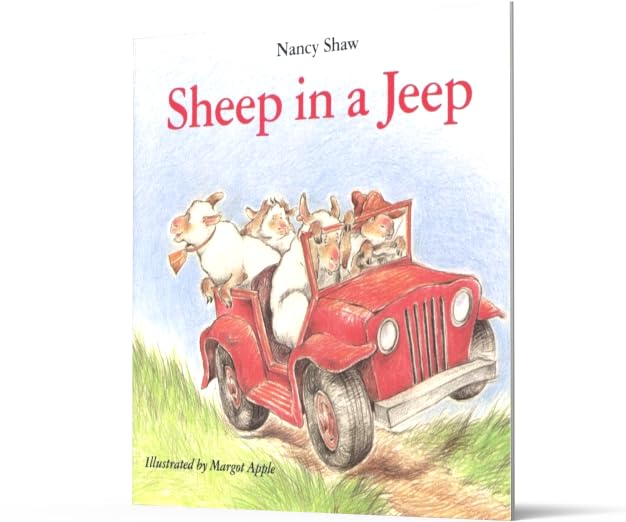 Sheep in a Jeep: A Silly Animal Adventure About Mischievous Sheep and a Runaway Jeep Ride