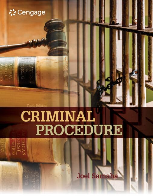 Criminal Procedure (MindTap Course List)