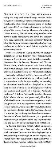 Thalia: A Texas Trilogy by Larry McMurtry